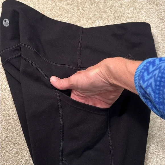 IUGA Womens Black Workout/Yoga Shorts with Side Pockets Size M - Picture 5 of 5